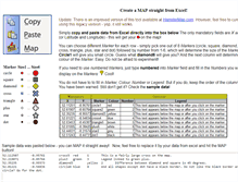 Tablet Screenshot of copypastemap.com